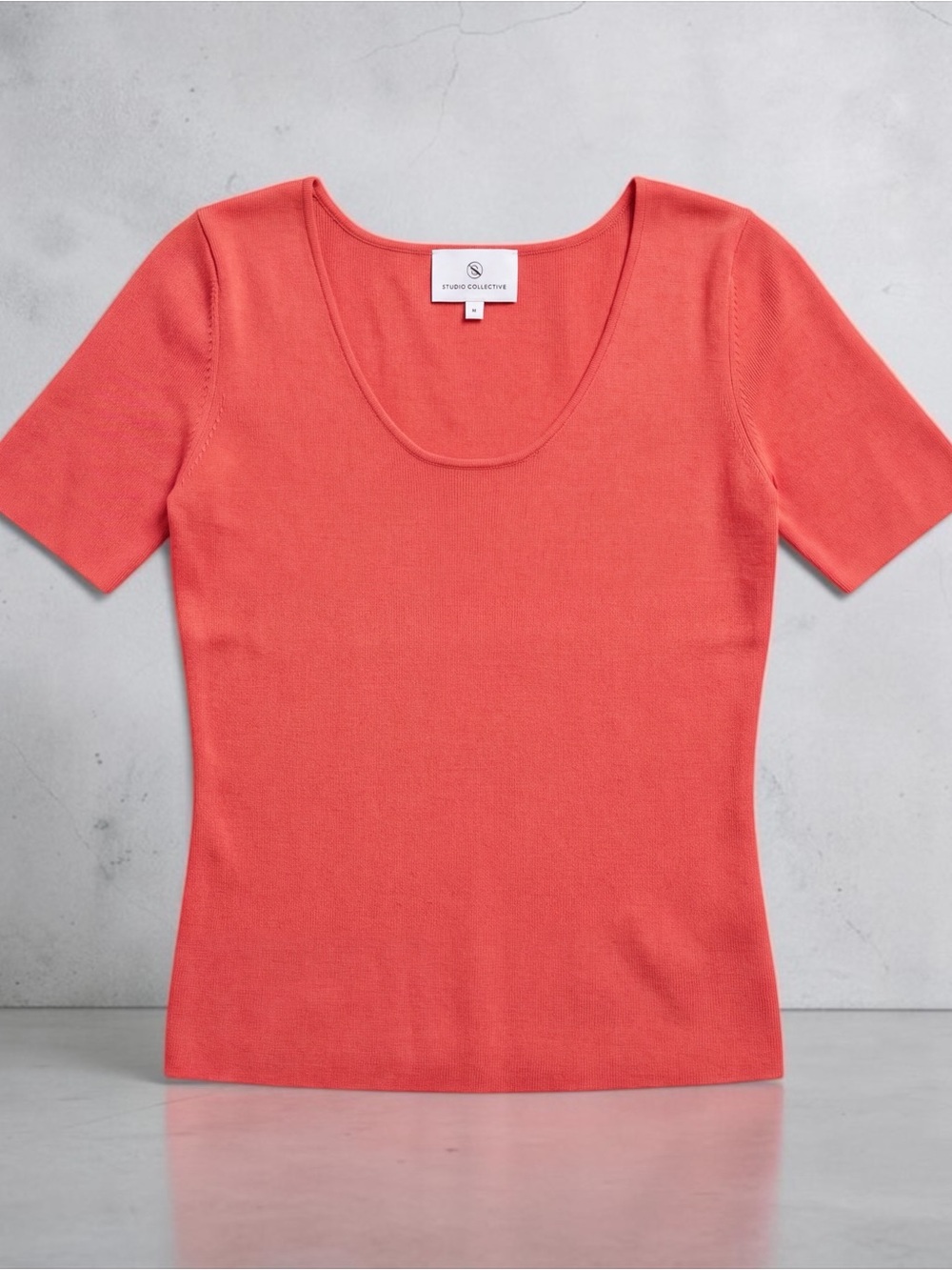 NWT Peruvian Connection Ginger Scoopneck Knit Top Size S Pima Cotton Flawless